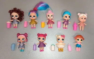 WiMi Мини куклы набор пусов, маленькие куколки пупсики