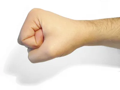 Кулак кулака, изолированный на белом фоне, сильный кулак на белом фоне  Стоковое Изображение - изображение насчитывающей персона, часть: 161056541