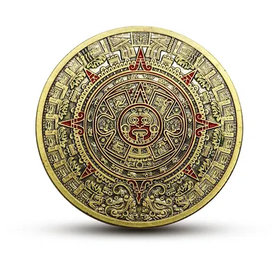 Украшение настенное интерьерное Календарь майя - купить по доступным ценам  в интернет-магазине OZON (1121654115)
