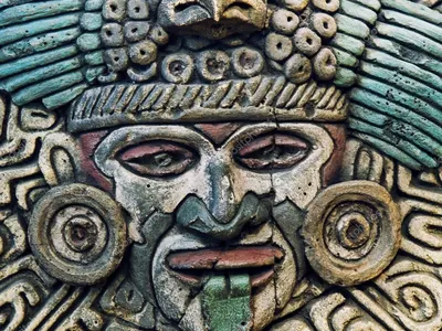 Мексика: Мехико (музей антропологии - культура майя)