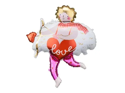 Купидон Проведения Сердце Любовь Романтический Образ — стоковая векторная  графика и другие изображения на тему Векторная графика - iStock