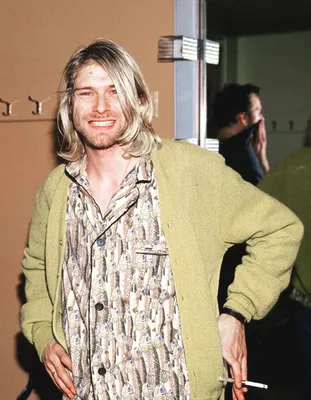 Обои на рабочий стол Солист американской рок-группы Нирвана / Nirvana Курт  Кобейн / Kurt Cobain, обои для рабочего стола, скачать обои, обои бесплатно