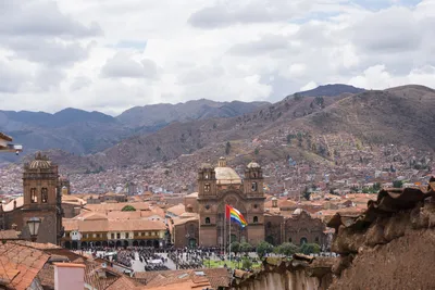 Куско - столица Инков в Перу. Pohod v Gory