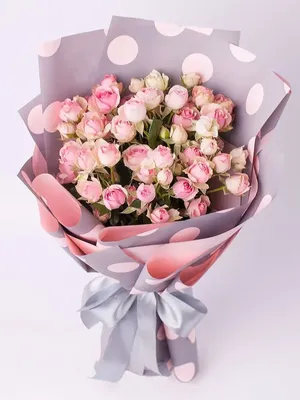 Купить от 15 кустовых роз с доставкой по Днепру - Заказать букет \" Грация\"в  интернет-магазине Royal-Flowers.dp.ua