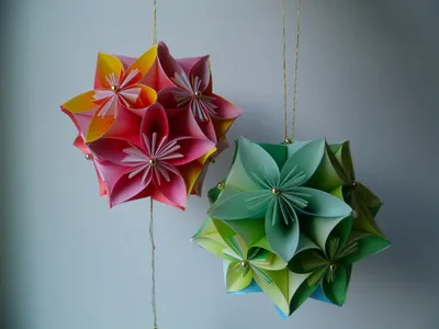 How to Make a Money Origami Kusudama Flower