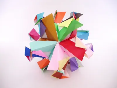 Origami Celestial Kusudama (Joseph Hwang) - YouTube