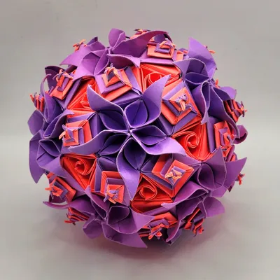 Little Island Kusudama by Maria Sinayskaya — Diagram - Go Origami