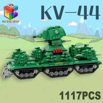 Blocks MOC KV 44 Cartoons About Tanks KV44 Kv99 Building Blocks Soviet  Monster World Of Tanks WW2 Military Weapon Bricks Model Toys T221028 From  Qiuti15, $52.24 | DHgate.Com