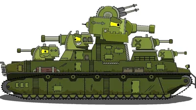 Как Нарисовать Танк МЕГА Кв-6 для мультики про танки | EL Animation | Дзен