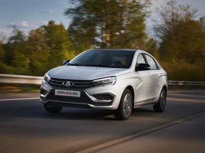 Как едет новая Lada Vesta без ESP и автомата