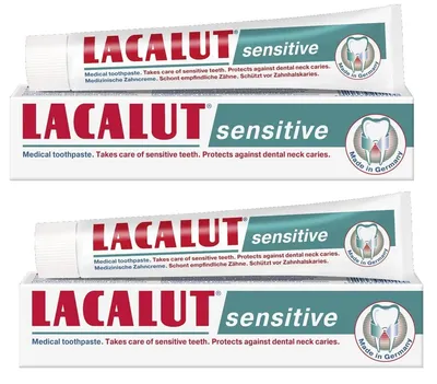 Зубная паста LACALUT Aktiv лечебно - профилактическая 75мл - купить в  интернет-магазине Улыбка радуги
