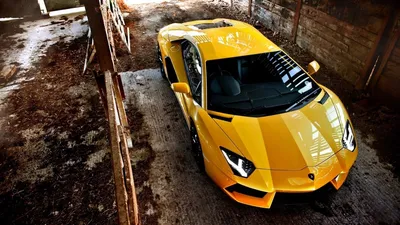 Обои на рабочий стол Черный Lamborghini Aventador под дождем в ночном  городе, by David Baylis, обои для рабочего стола, скачать обои, обои  бесплатно