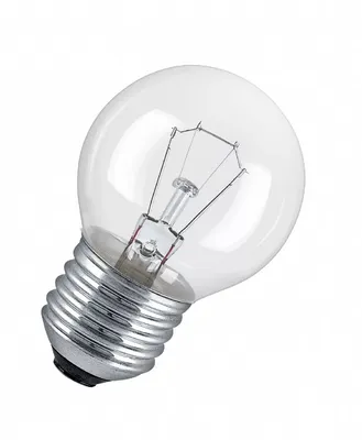 Лампа накаливания ЭРА E14 60W 2700K прозрачная ДС 60-230-E14-CL по цене 41  руб. - купить в интернет-магазине «СитиЛайт»