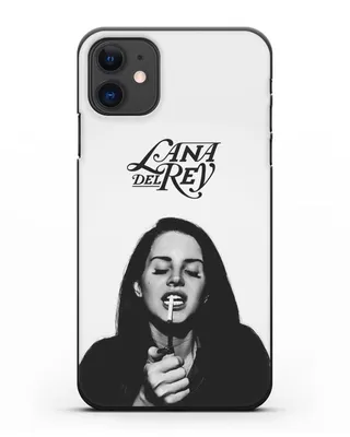 Чехол с фотографией Lana Del Rey для iPhone 11 силикон черный купить в  интернет-магазине CASEME.BY
