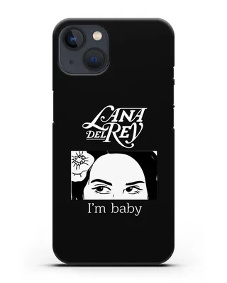 Чехол с иллюстрацией Lana Del Rey I'm baby для iPhone 13 силикон купить  недорого в интернет-магазине Caseme