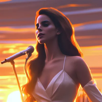 Lana del rey на сцене» — создано в Шедевруме