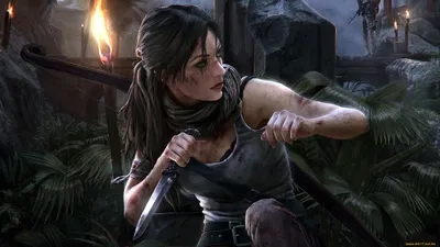 Обои Видео Игры Tomb Raider (other), обои для рабочего стола, фотографии  видео игры, tomb raider , other, лара, крофт, нож, джунгли, развалины Обои  для рабочего стола, скачать обои картинки заставки на рабочий