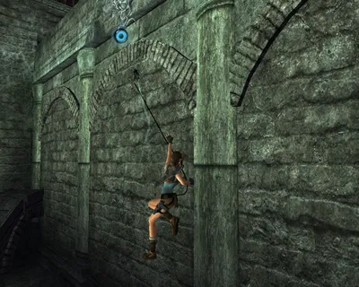 Скриншоты Лары из Tomb Raider Anniversary без текстур, часть 2 | Пикабу