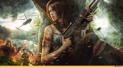 Лара Крофт :: обои (большой размер по клику) :: Tomb Raider :: красивые  картинки :: под катом еще :: game :: Игры :: art (арт) / картинки, гифки,  прикольные комиксы, интересные статьи по теме.