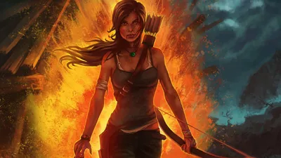 Обои Tomb Raider Окончательное издание, Лара Крофт, Tomb Raider HD:  широкоформатный: высокое разрешение: полноэкранный