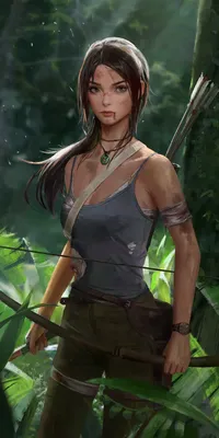 Обои на рабочий стол Лара Крофт / Lara Croft из игры Tomb Raider /  Расхитительница гробниц, by Shyngyskhan, обои для рабочего стола, скачать  обои, обои бесплатно