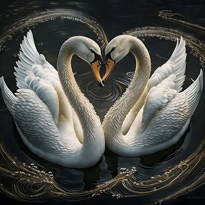 Лебеди: Влюбленные птицы животного мира | Королевство знаний | Дзен