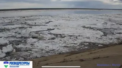 Ледоход начался на реке Олёкме в Якутии — ЯСИА