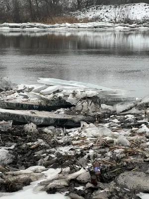 Ледоход на Белой в Уфе — фотоподборка