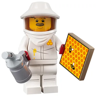 LEGO ЛЕГО Минифигурки Серия 21 - Пчеловод 71029-7 (ID#1328946936), цена:  499 ₴, купить на Prom.ua