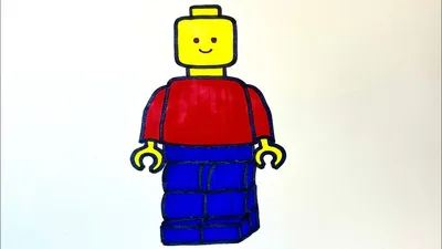 Жутко реалистичный Lego-человек
