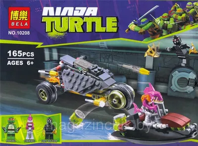 Лего Черепашки ниндзя (Lego Teenage Mutant Ninja Turtles) конструктор 79116  Большая снежная машина для побега купить в Москве, цена набора в  интернет-магазине