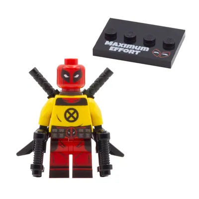 Deadpool with Motorcycle Lego marvel Minifigures superheroes x-men –  DelsBricks Minifigures