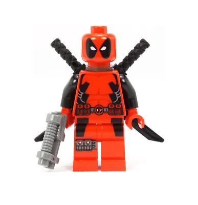 Lego MINIFIGURE Deadpool - Etsy