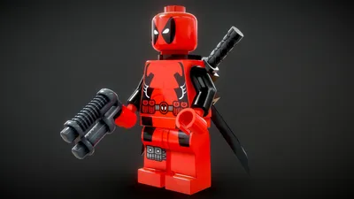 Custom Lego Deadpool | Custom lego, Lego deadpool, Lego spiderman