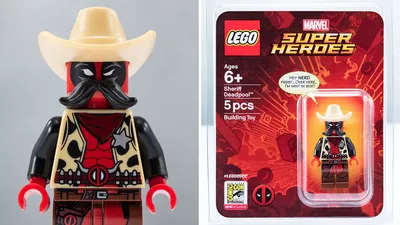 LEGO to give away rare SDCC 2018 Sheriff Deadpool minifigure - Dexerto