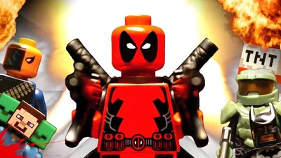 ArtStation - Deadpool Lego Character