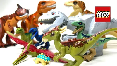 Lego Динозавры T Rex И Атроирраптор Многоцветный| Kidinn Строительные игры