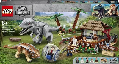Отзывы о конструктор LEGO LEGO® Jurassic World™ 75941 Индоминус-рекс против  анкилозавра - отзывы покупателей на Мегамаркет | конструкторы LEGO 75941 -  100027743620