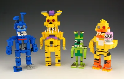 Lego Minifigure Series 7|fnaf 9 Minifigures - Abs Plastic Collectibles For  12+, Unisex