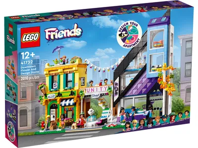 LEGO® Friends review: 41732 Downtown Flower and Design Stores | New  Elementary: LEGO® parts, sets and techniques