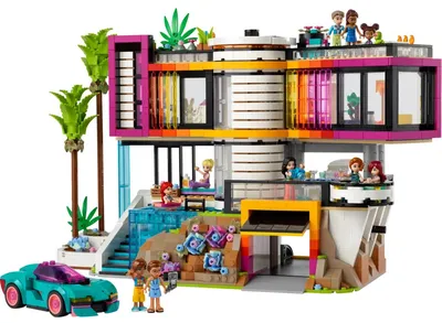 LEGO Friends Heartlake City Community Center 41748 Building Toy Set;  Creative Challenge for Ages 9+, includes 6 Mini-Dolls, a Pet Dog and Lots  of Accessories, a Fun Gift for Kids who Love