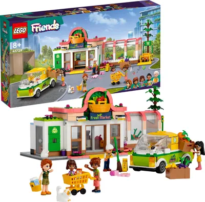 LEGO Friends Heartlake Downtown Diner 41728 Building Toy - Restaurant  Pretend Playset with Food, Includes Mini-Dolls Liann, Aliya, and Charli,  Birthday Gift Toy Set for Boys and Girls Ages 6+ - Walmart.com