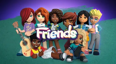 Lego Friends figures designed to \"celebrate diverse friendships\"