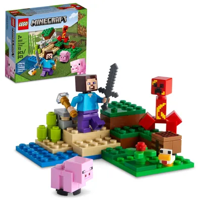 LEGO Minecraft The Red Barn Farm Animals Toy - Imagine That Toys