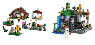 LEGO Minecraft 21245 The Panda Haven Set