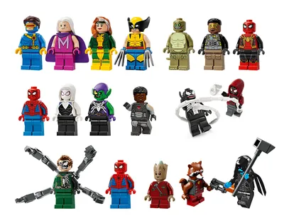 LEGO®Superheroes Avengers Lot: Thor, Captain America, Spiderman, Micro Ant  Man, and Iron Man - The Brick People