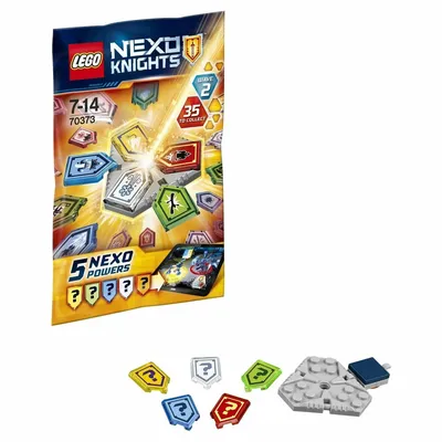 Конструктор LEGO Nexo Knights «Комбо NEXO Силы» 1 полугодие, 70372 / 10  деталей