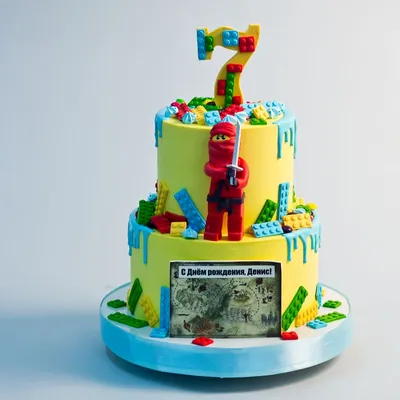 Торт Лего Ниндзяго | Детские торты Lego Ninjago на заказ с доставкой.