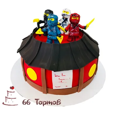 Торт Лего ниндзя - заказать по цене 1600 руб. с доставкой в Зеленограде