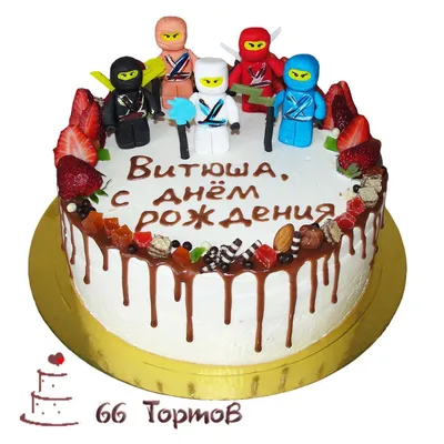 Набор топперов в торт \"Ниндзяго\" (6шт./уп.) КАРТОН (ID#1164544092), цена:  38 ₴, купить на Prom.ua